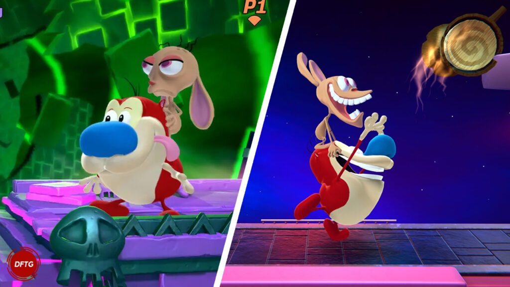 Ren And Stimpy Nickelodeon All-Star Brawl