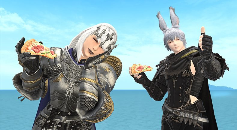 Final Fantasy XIV x Grubhub Collab Grants Players A Special Pizza Emote