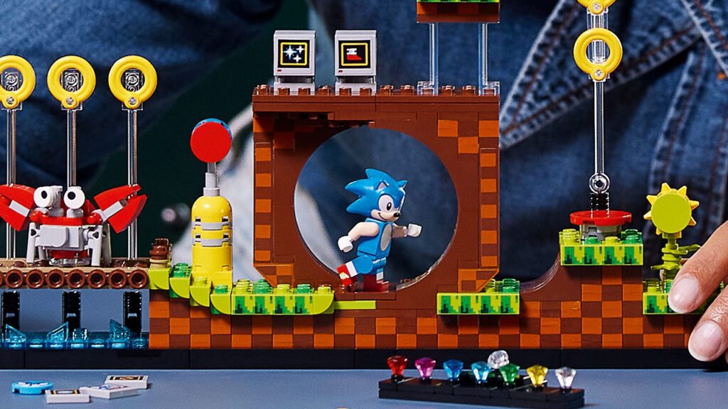 LEGO Sonic Green Hill Zone