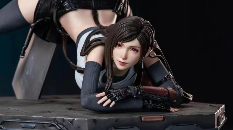 Final Fantasy VII's Tifa Is Getting A Lewd Jack-O-Pose Statue